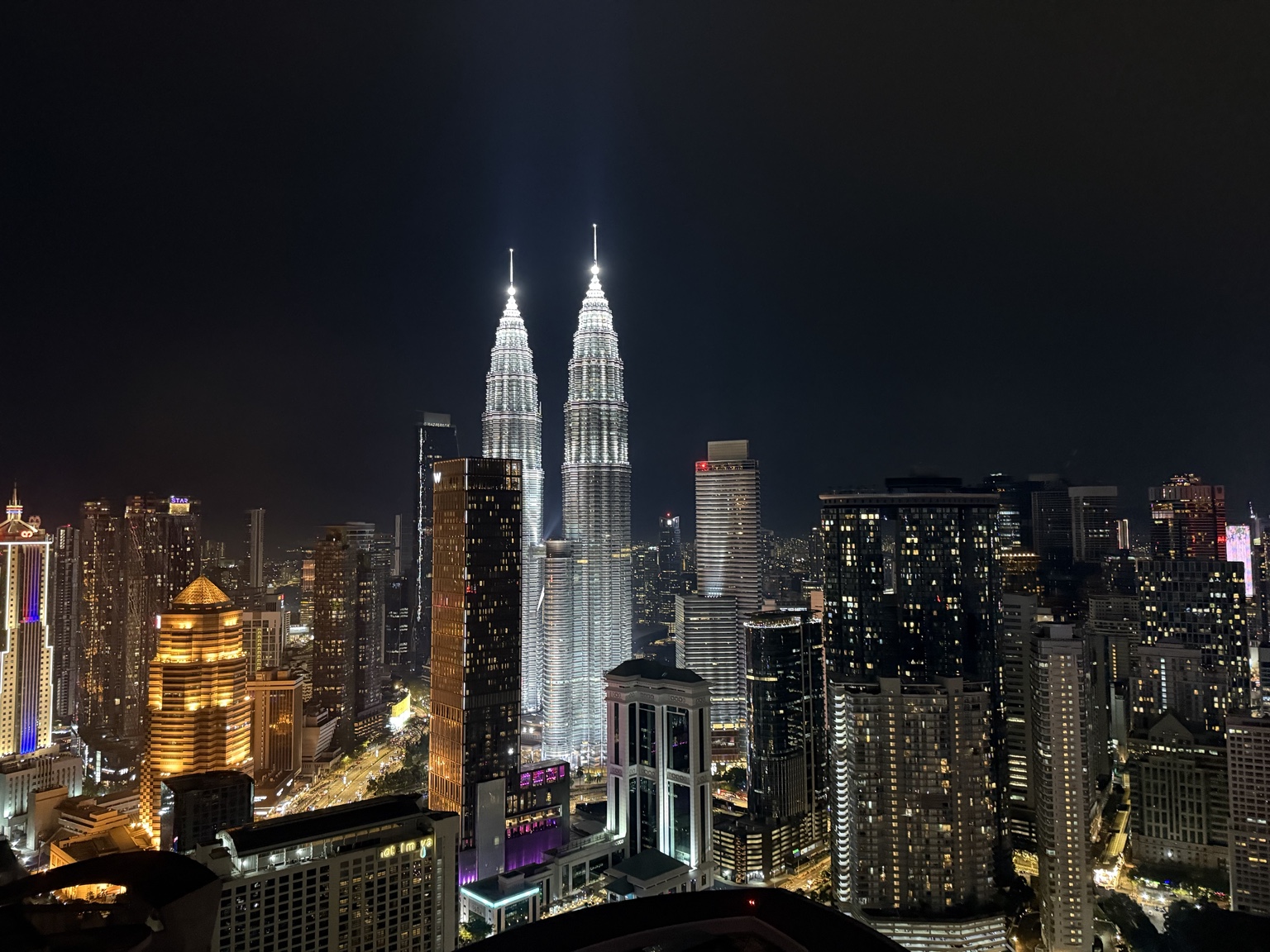Kuala Lumpur at night